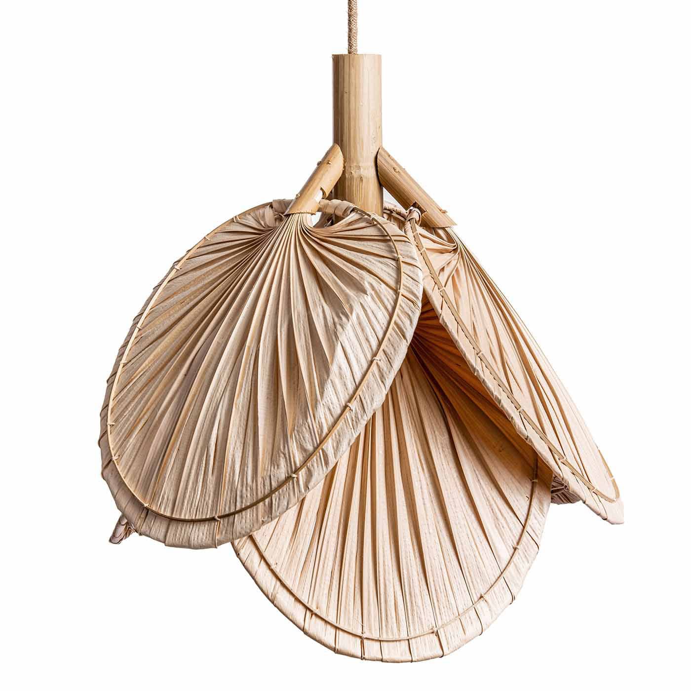 Remi Dated Palm Leaves Pendant Light