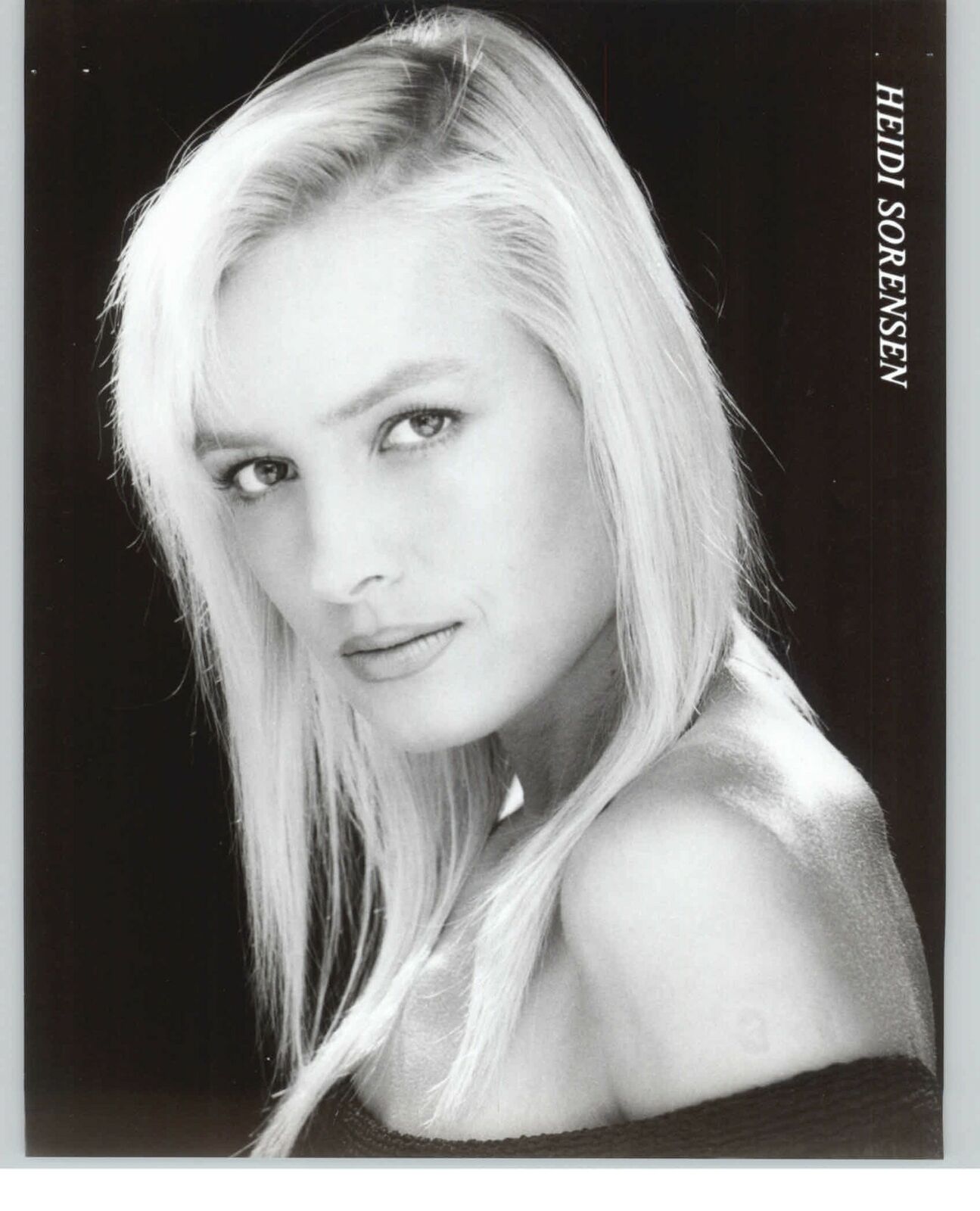 Heidi Sorensen- 8x10 Headshot Photo Poster painting - Danish Music awards