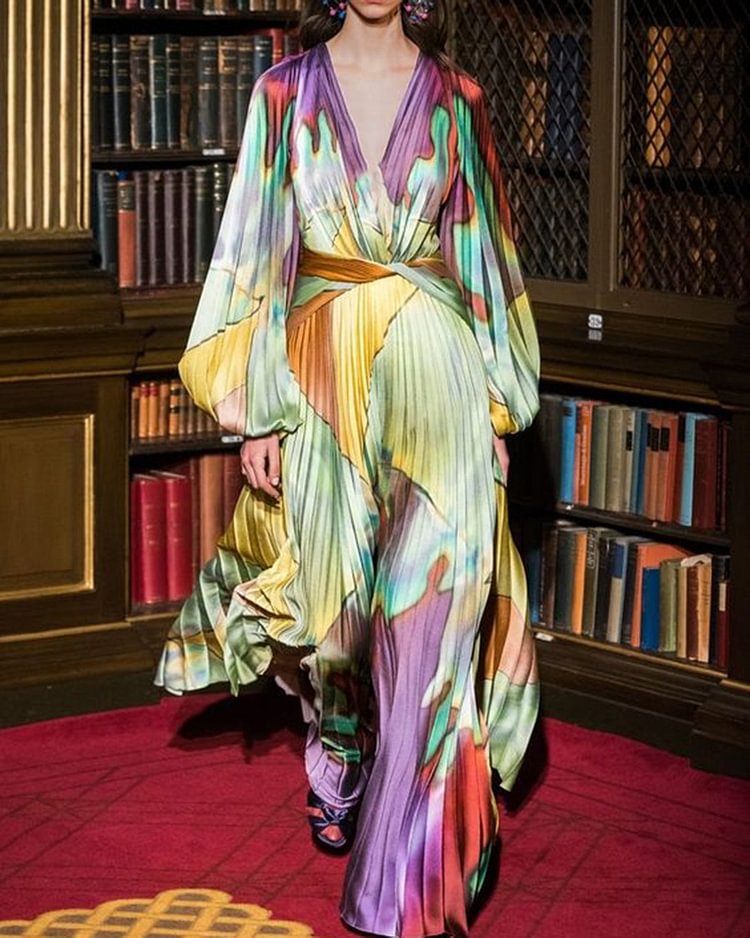 oversized maxi dress