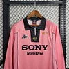 1997-1998 Juventus Away Long Sleeve Vintage_Football Shirt 1:1 Thai Quality