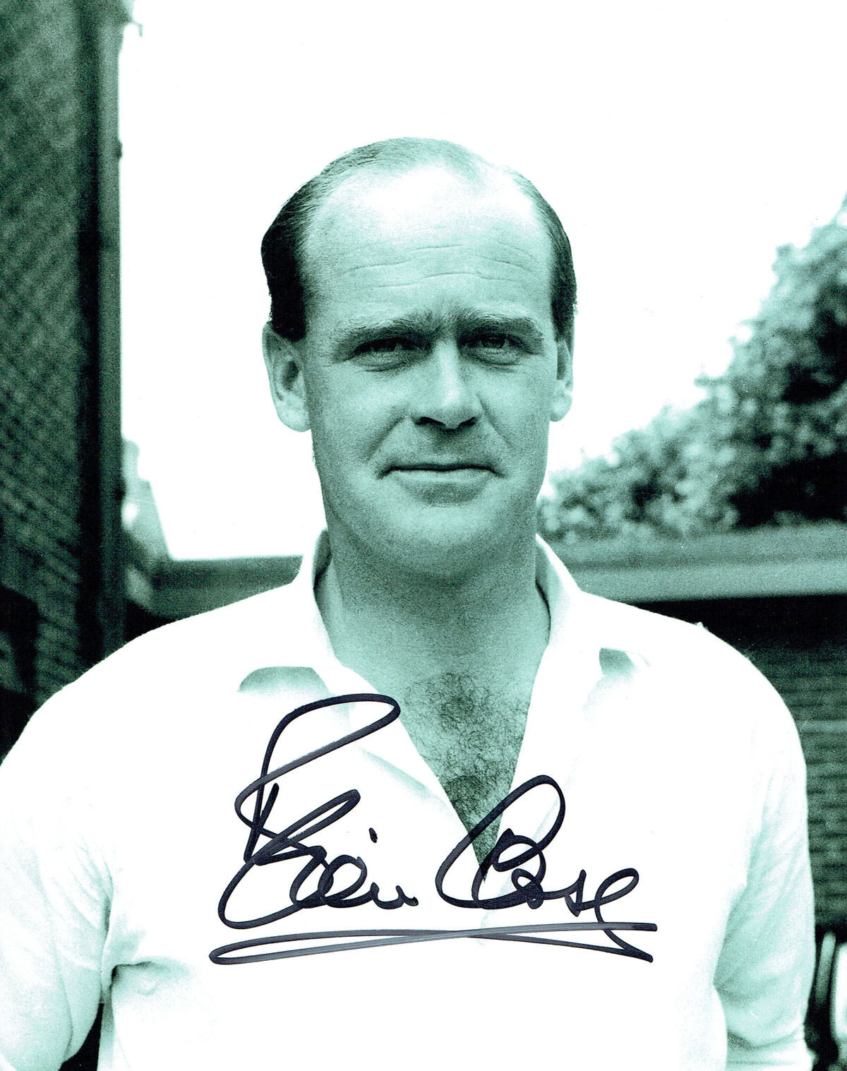 Brian CLOSE Signed Autograph 10x8 ENGLAND Cricket Portrait Photo Poster painting AFTAL COA