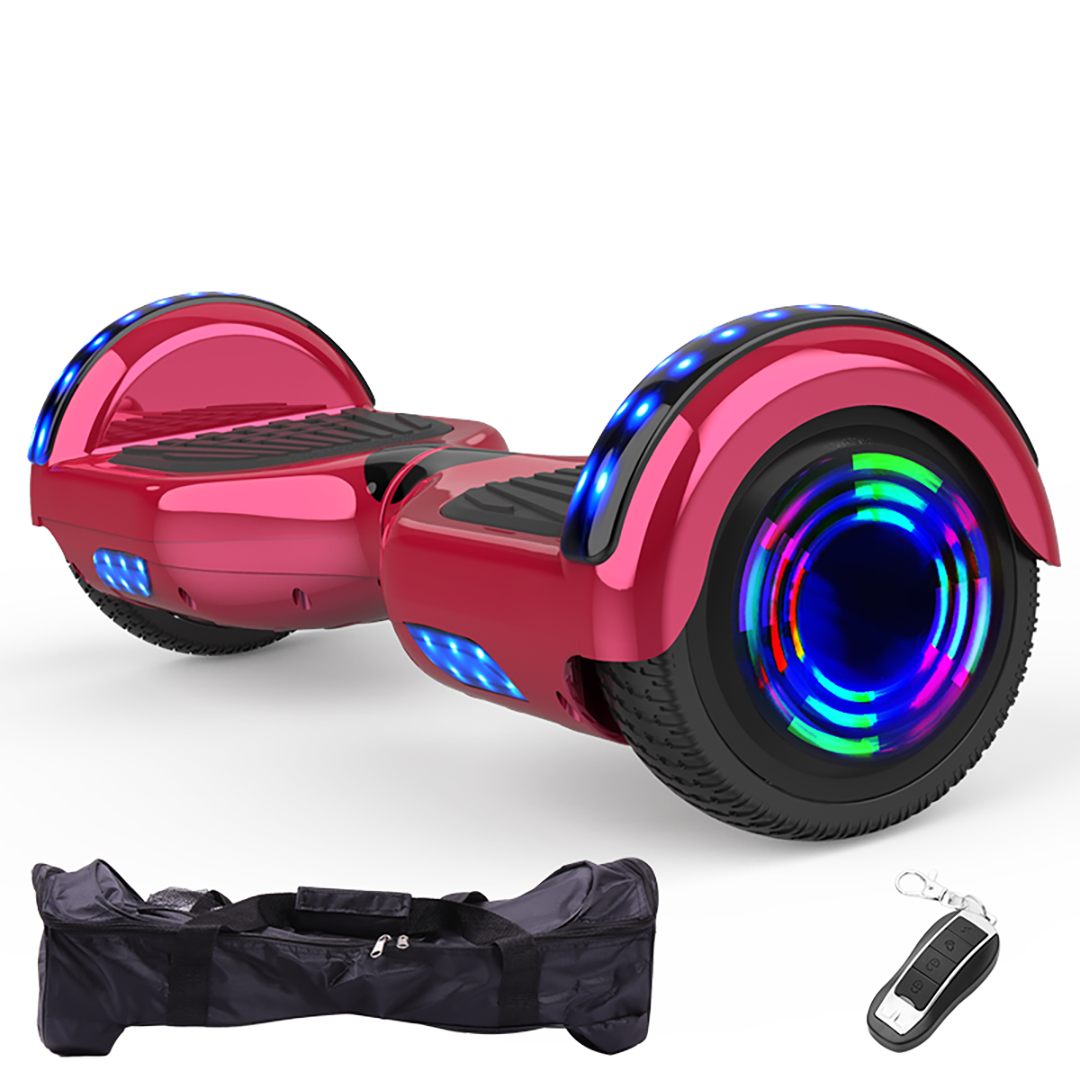 6.5'' Self Balancing Scooter 2 wheels Bluetooth Electric Balance+Bag Remote+LED 