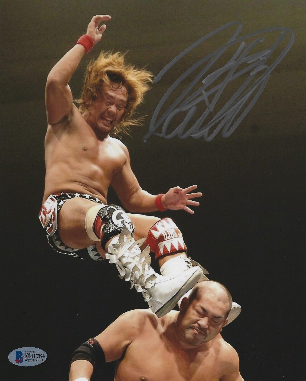 Tetsuya Naito Signed 8x10 Photo Poster painting BAS COA New Japan Pro Wrestling LIJ Autograph 5