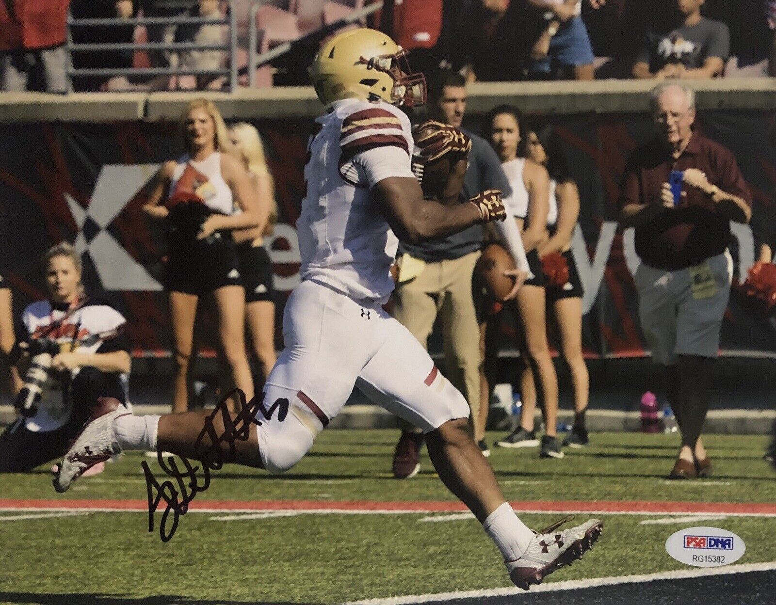 AJ A.J Dillon Signed Autographed Boston College 8x10 Photo Poster painting Heisman Psa/Dna