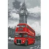 Bus - 14CT Stamped Cross Stitch Kit(38x28cm)