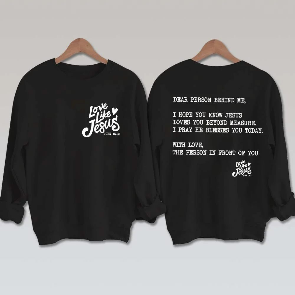 Love Like Jesus Sweatshirt