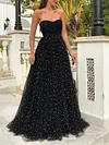 Bandeau Beaded Off-The-Shoulder Maxi Dress