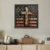 American Cross-Paint by Numbers Acrylic Painting 40*40CM