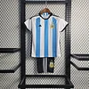 2022 Argentina Home Football Shirt Kids Size 1:1 Thai Quality
