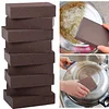 10Pcs Magic Sponge Eraser Emery Removing Rust Cleaning Brush Descaling Clean Rub