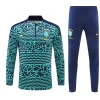 Brazil 24-25 1/4 Zip Tracksuit  Hulan color Chandal