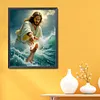 Jesus Saves-11CT Stamped Cross Stitch 40*50cm/15.75*19.69in tapestrymarket