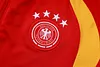 Joyfball 2026 Kids Size Germany Long Zipped Jacket Red Football Jersey 1:1 Thai Quality 