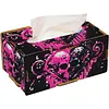 Heart Skull Diamond Painting Tissue Box Wooden Diamond Art Tissue Storage Box