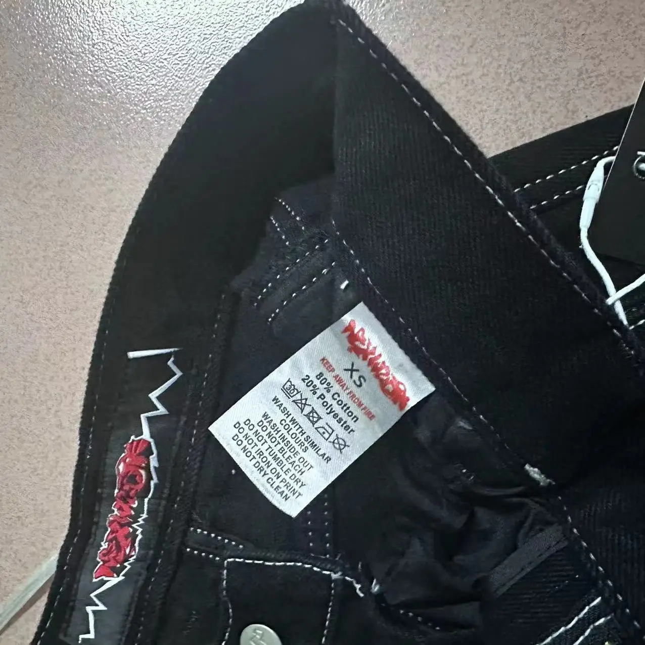 Aonga New Wexwear Shorts Skateboarding Trendy Men's and Women's Unisex Jeans Pentagram Pants cargo pants men clothing aonga