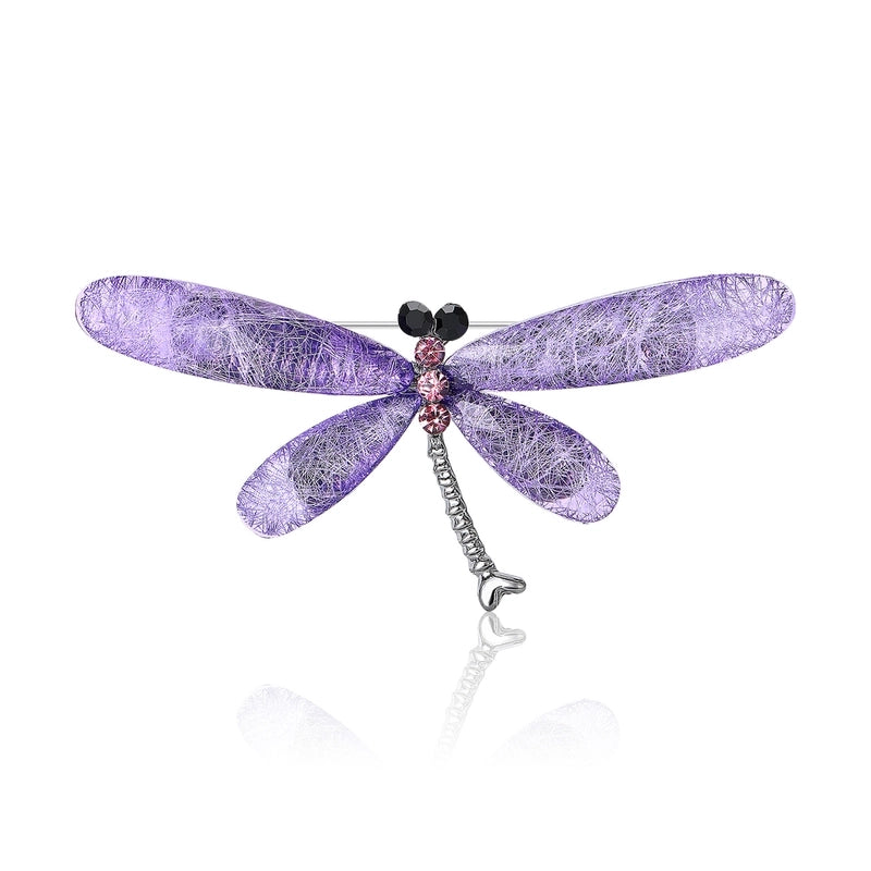 Casual Elegant Lady Pin Dragonfly Alloy Women’s Brooches