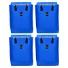 4 Pcs Vinyl Sand Bags with Handle for Bounce House Inflatable Water Bounce House