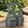 Outdoor Fishing Vest Multi-Pockets Oxford Cloth Sea Fishing Coat for Adult&Teen