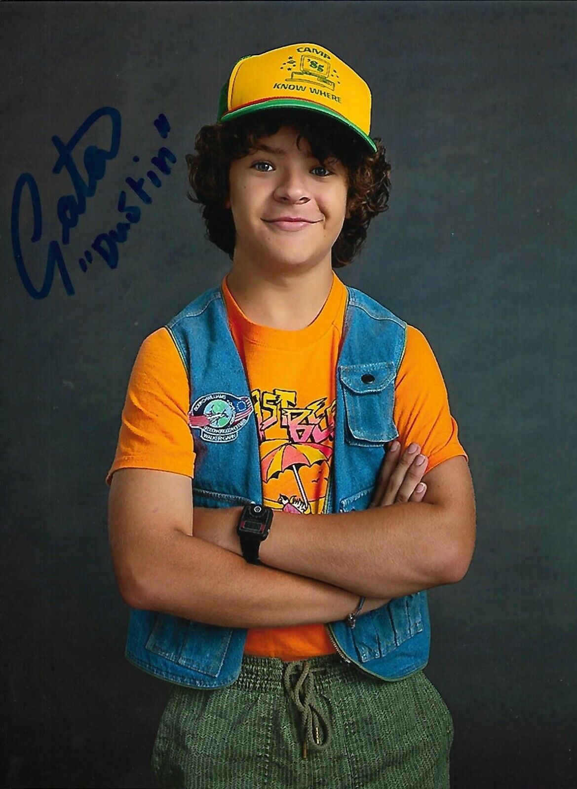 gaten matarazzo autographe signed Autographed Photo Poster painting dédicace