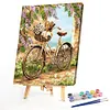Bike-Paint by Numbers Acrylic Painting 40*50CM