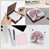Wooden DIY Cherry Blossom Tree Diamond Painting Kit Note Box with 160 Papers