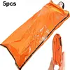 2 Pack Emergency Sleeping Bag Waterproof Survival Sleeping Bag Thermal Bivy Sack