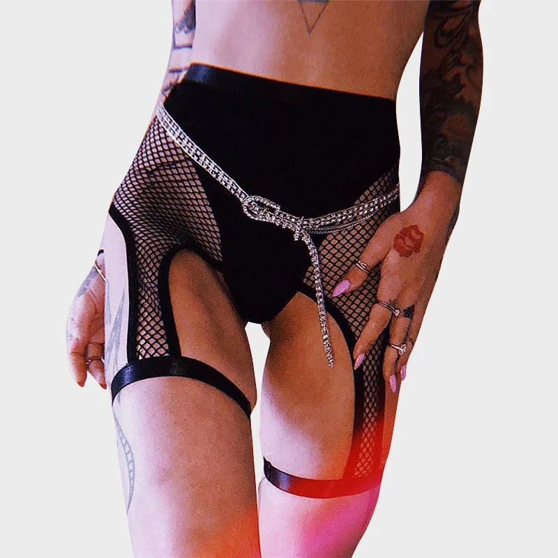 Galaxy In Heart Shorts