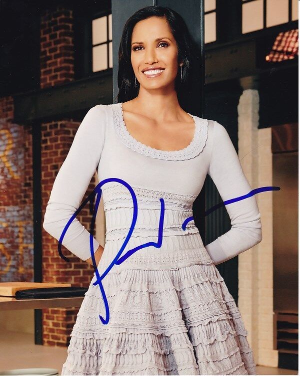 PADMA LAKSHMI signed autographed TOP CHEF Photo Poster painting