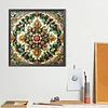 (40*40cm)Flower Mandala - Full Round Drill Diamond Painting