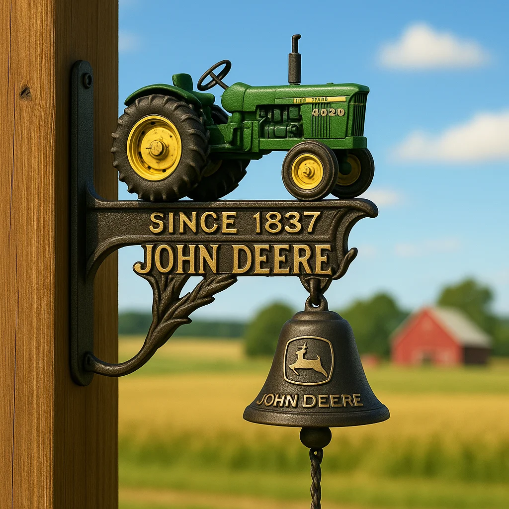 John Deere 4020 Tractor Wall Bell