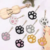 9pcs DIY Cat Paw Diamond Painting Double-Sided Keychains