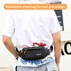 5Pcs Fashion Waist Pack Waterproof Belt Bag Multi-pockets for Outdoor Sports
