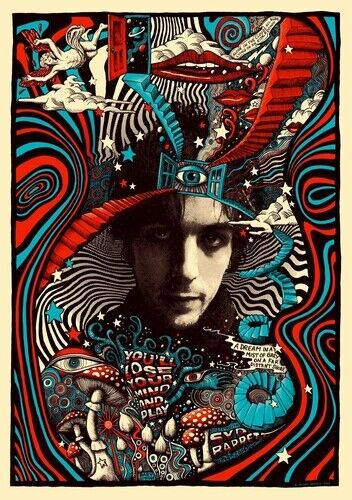 SYD BARRETT POSTER 2 - Photo Poster painting QUALITY INSERT -  POST!