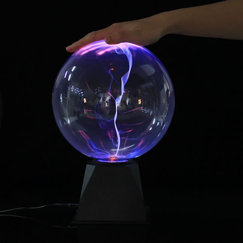 Plasma Magic Ball Light Touch Night Lamps Static Electrostatic Ion Crystal  Light Transparent Table Lamp|Novelty Lighting| - AliExpress