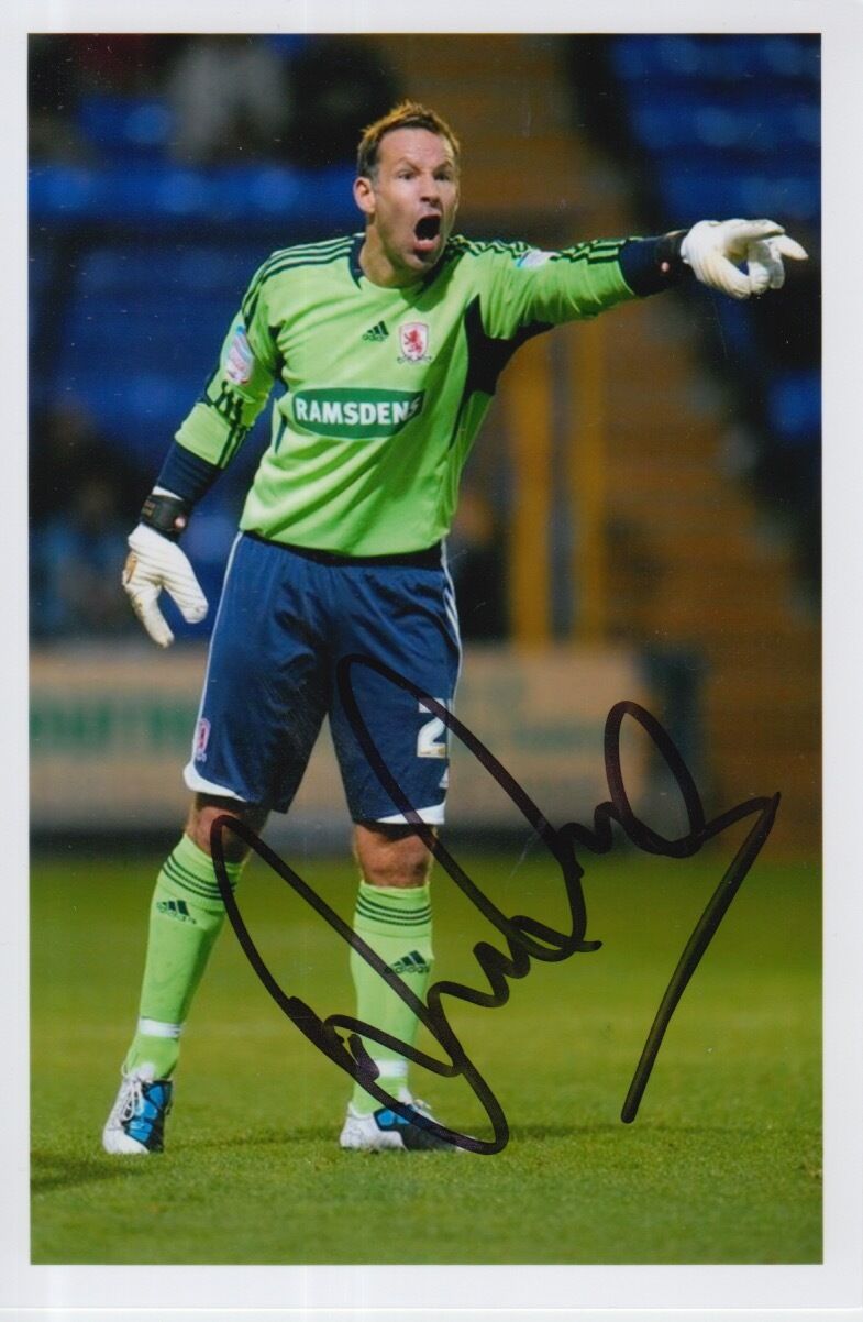 MIDDLESBROUGH HAND SIGNED DANNY COYNE 6X4 Photo Poster painting 1.