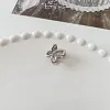 Stylish Metallic Silver Grey Hair Claws