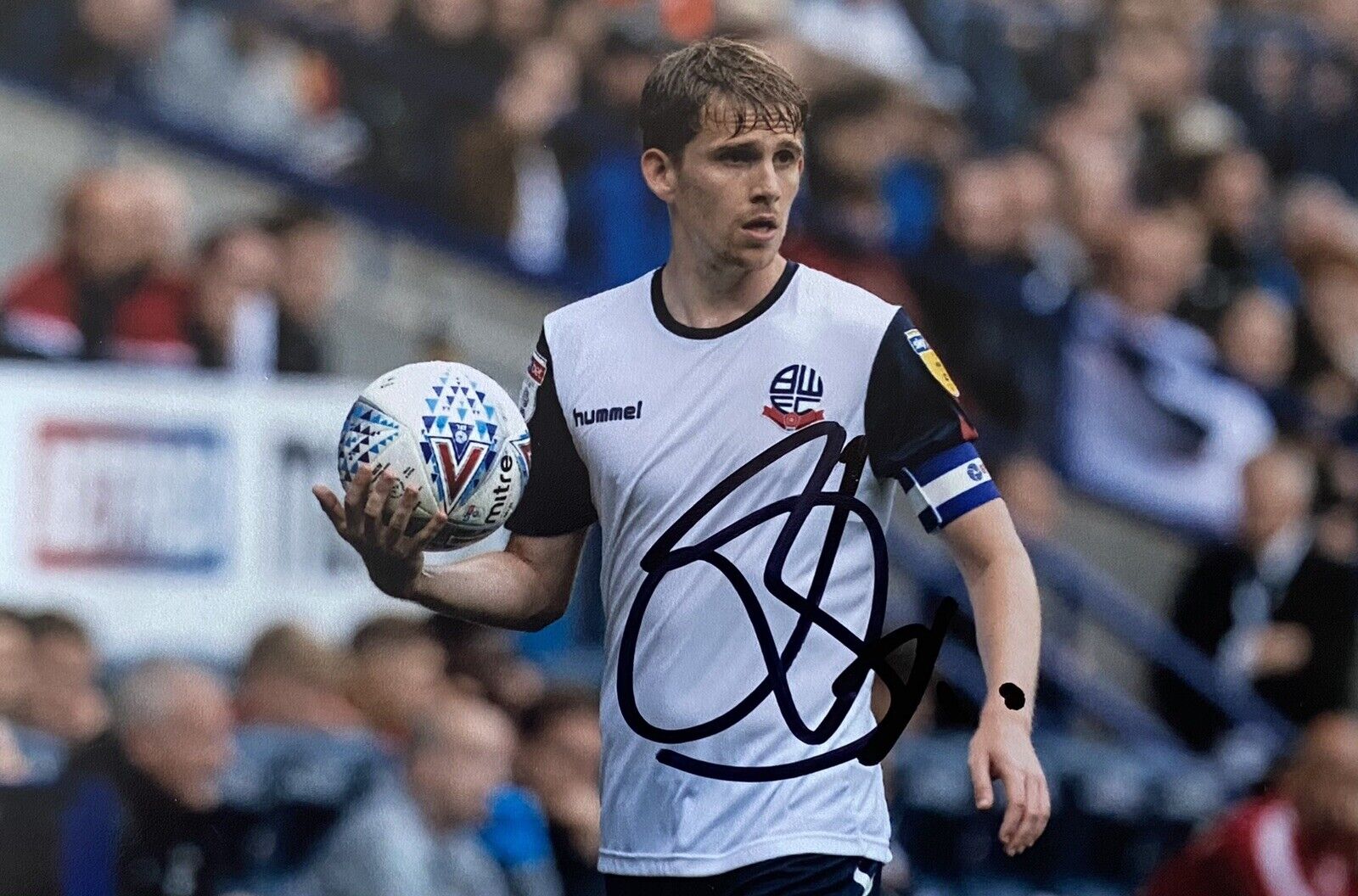 Harry Brockbank Genuine Hand Signed Bolton Wanderers 6X4 Photo Poster painting 2