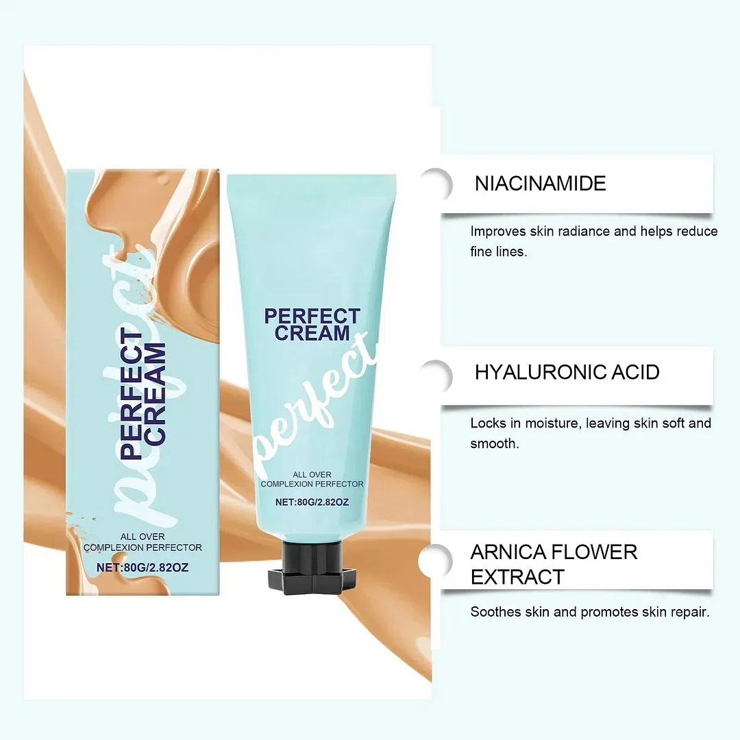 Perfect Cream &ndash; All-in-one moisturizer, concealer & coverage 💧✨ Lightweight & waterproof