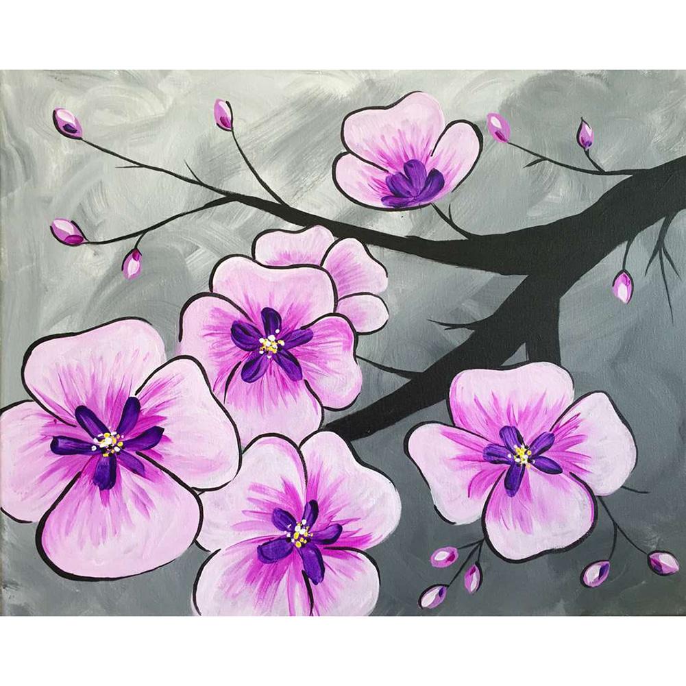 

Peach Blossom-Round Drill Diamond Painting-40*30CM, 501 Original