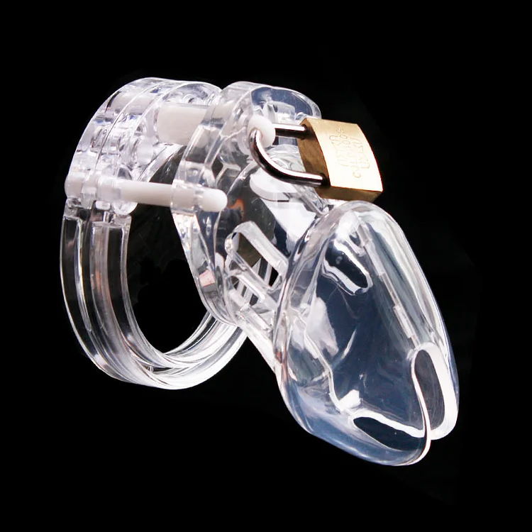 Holy Trainer Clear Chastity Cage Sisy Cage  Weloveplugs