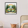 Camping Car - Full Round Drill Diamond Painting