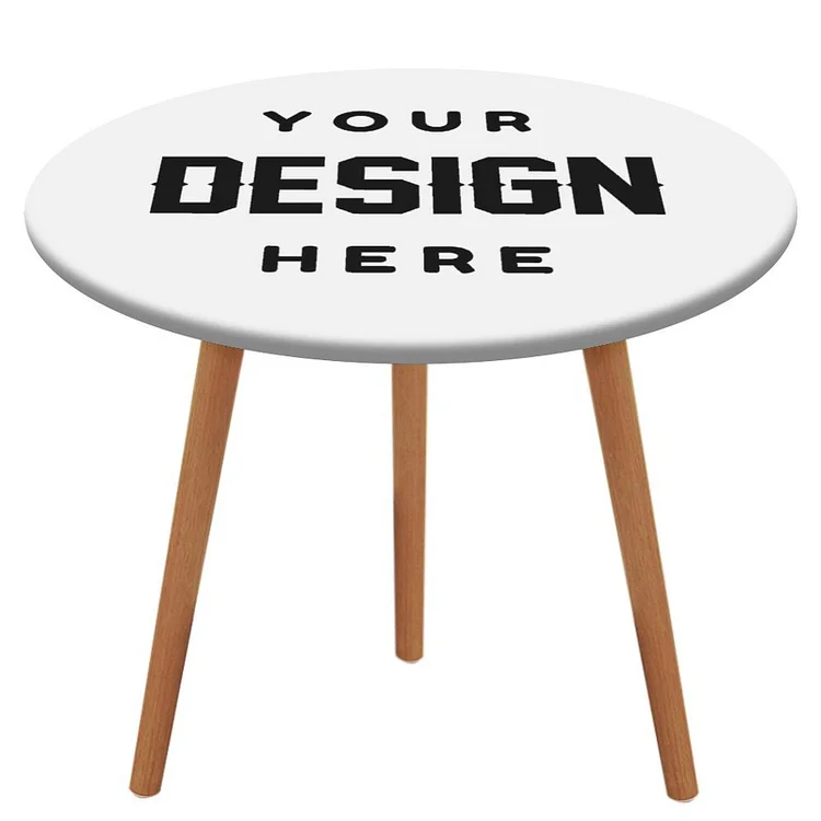 Personalized  Design Round Table Cover Full Print