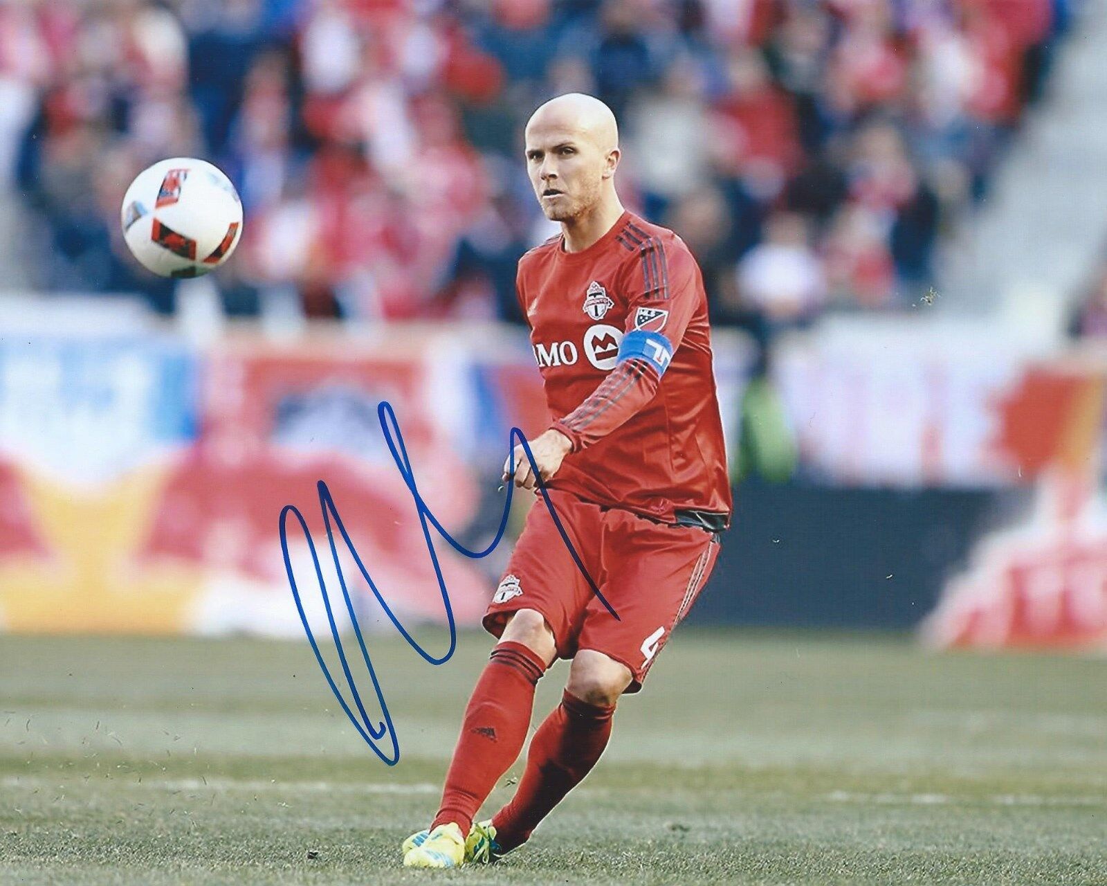 Michael Bradley Signed 8×10 Photo Poster painting Toronto FC MLS Soccer Autographed COA