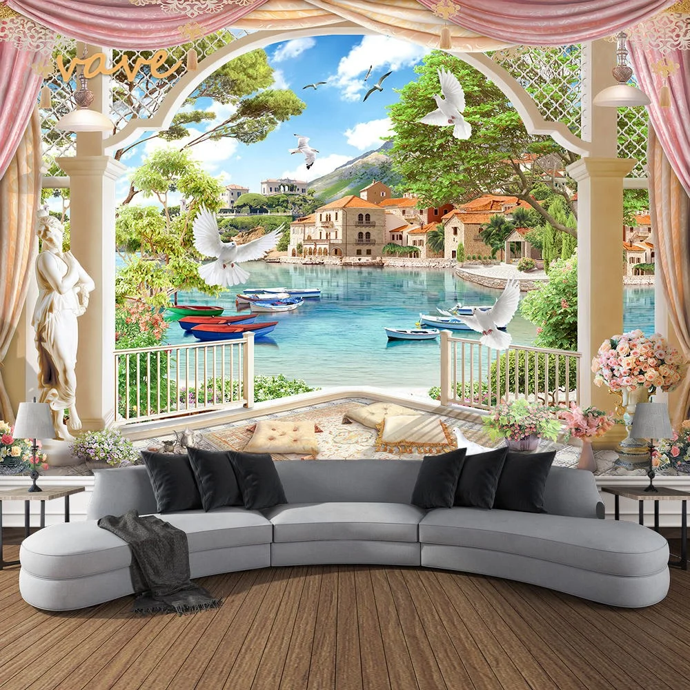 Athvotar Mountain Tree Cloth Large Tapestry Wall Hanging Boho Witchcraft Hippie Tapestry Home Room Decor Aesthetic Decoration 703-0