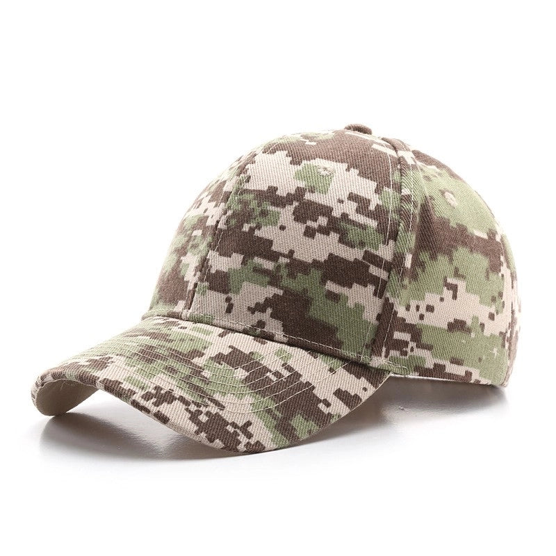 Unisex Minimalist Leaves Camouflage Curved Eaves Baseball Cap