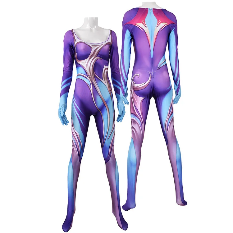 LOL Soraka Star Guardian Cosplay Digital Print Cartoon Jumpsuit-elleschic