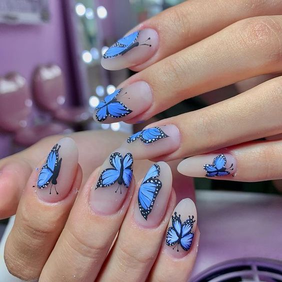 15 Butterfly Nail Art Designs That Feel Wonderfully Y2K