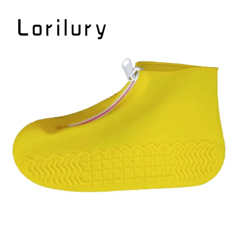 High Quality Rubber Waterproof Shoes Covers Rian Shoe Cover Men Women 2021 Fashion Reusable Covers Shoes Children