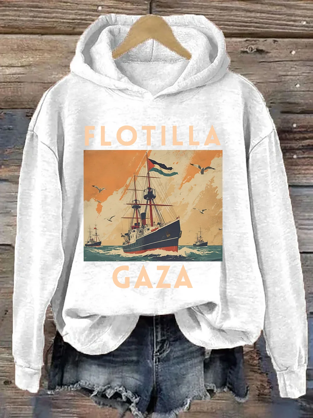 Flotilla Gaza Hoodie