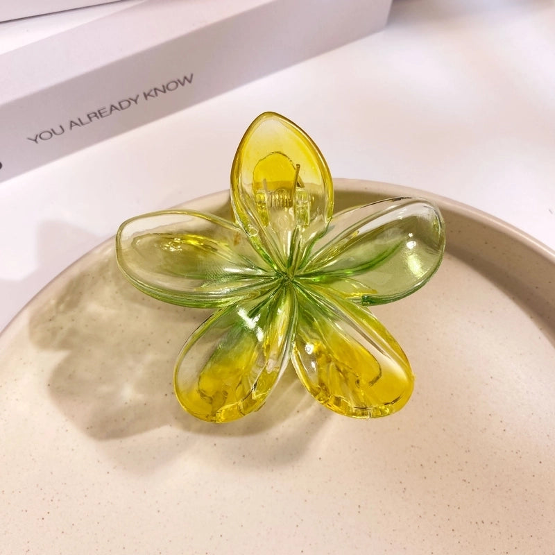 Women’s Minimalist Flower Plastic Hair Claws